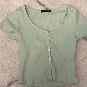 I am selling a brandy Melville crop top in lime